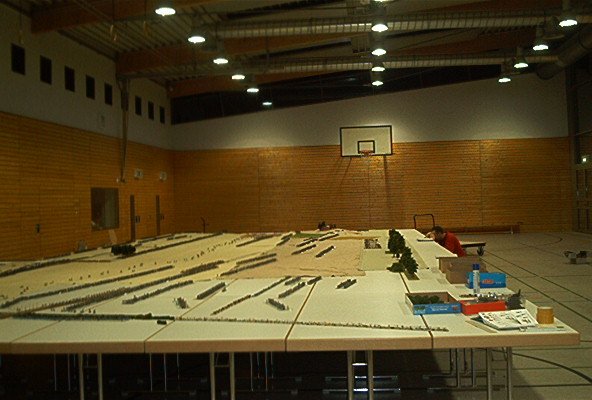 Bingen Probeaufbau 2003